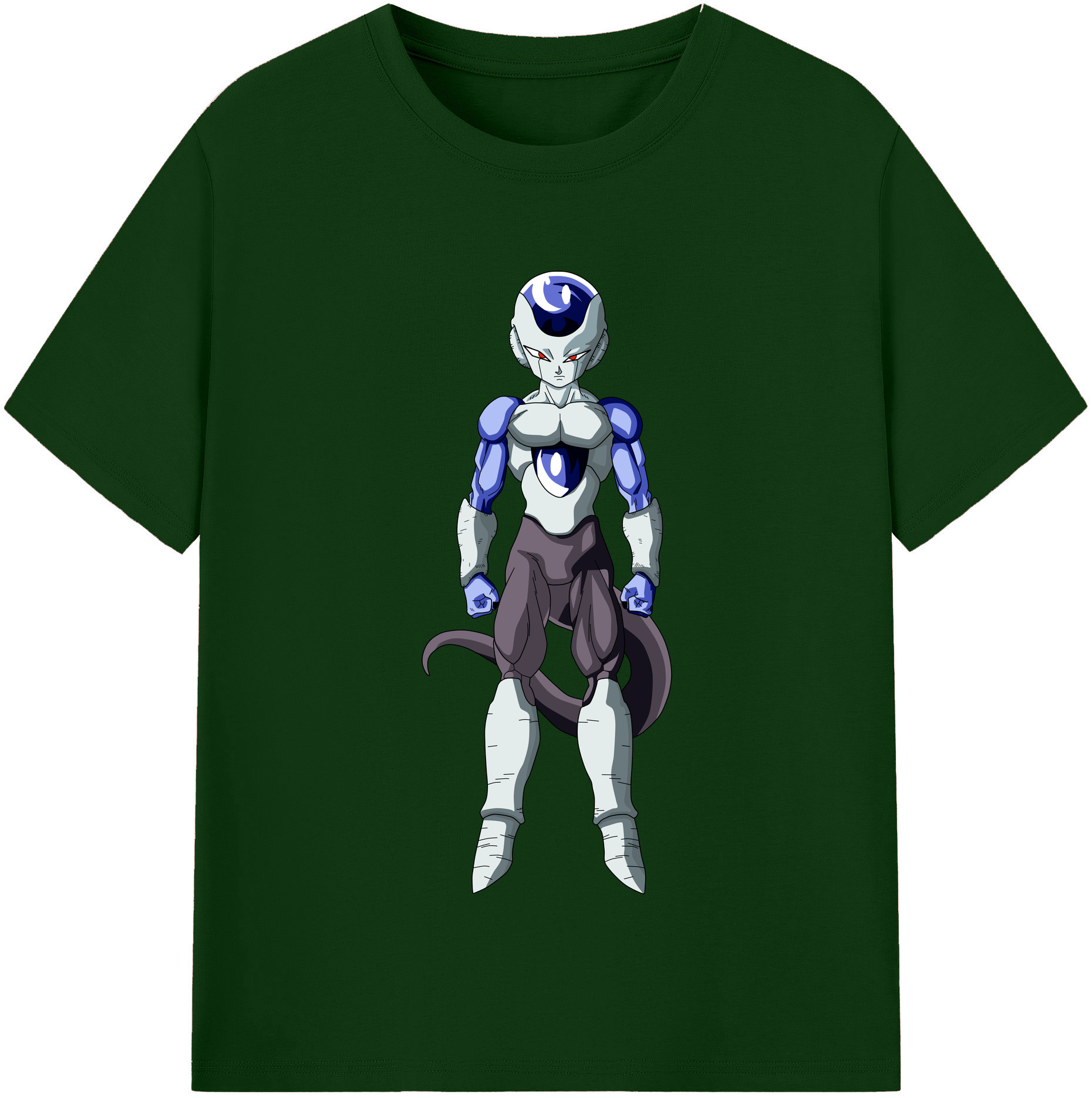 （画像用） ドラゴンボール フリーザ DRAGON BALL Frieza 綿100％半袖Tシャツ（フロントプリント）